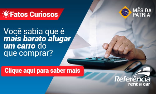 Did you know that it is cheaper to rent a car than to buy? - Referência